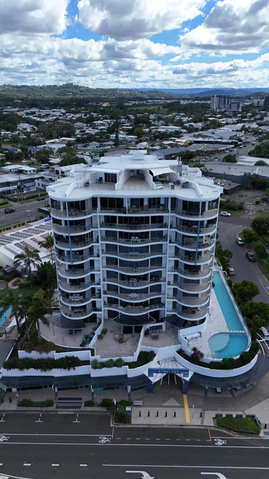 Silver Sea On Sixth Resort Maroochydore Exteriör bild